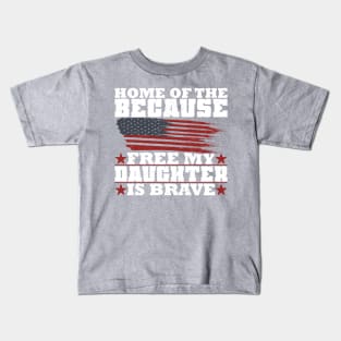 Land Of The Because USA Kids T-Shirt